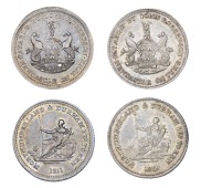 Northumberland, John Robertson, Shillings (2), 4.28g/6h (D 12), 4.38g/6h (D 13 bis) [2]. Very fine, obverses better,...