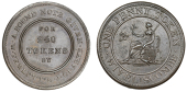 Somerset, Wiveliscombe, W. Temlett and J. Clarke, Penny, 1811, from the same dies as previous, edge centre-grained,...