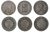 Staffordshire, Walsall, Samuel Fletcher and Samuel Sharratt, Pennies, 1811 (2), 18.89g/12h (W 1145), 17.18g/12h (W...