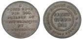 Staffordshire, West Bromwich, Oldbury, Tipton and Brierley, W. Whitehouse & Co, Penny, 1811, value, rev. legend,...