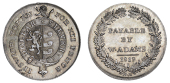 Suffolk, Ipswich, William Adams, ‘Morgan’s’ Shilling, 1812, arms in Garter, rev. legend in wreath, 4.70g/12h...