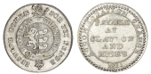 Suffolk, Ipswich, ‘Clayton & Hide’, ‘Morgan’s’ mule Shilling, 1811, from the same obv. die as previous,...