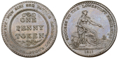 Suffolk, Lowestoft, John Chaston, Pennies, 1811 (3), 17.53g/6h (W 850), 19.19g/6h, 18.73g/6h (both W 851) [3]....