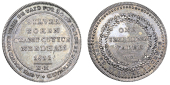 Suffolk, Needham Market, J. Steward, ‘Morgan’s’ Shilling, 1811, legend, rev. value in wreath, 3.90g/12h (D 8)....