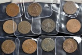 Anglesey, Amlwch, Parys Mine Co, imitation Halfpence (10), 1791 (5), anglesey edge, 9.33g/12h (DH 397, this piece...