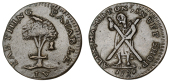 Lanarkshire, Glasgow, Alexander Hamilton, Farthings, 1791 (6), 5.34g/6h (DH 31/32), 4.71g/6h (DH 33), 4.03g/6h (DH...
