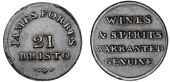 Lothian (Midlothian), Edinburgh, James Douglas, Farthing, 4.16g/5h (BWS 7090; DH 78); James Forbes, Farthing,...