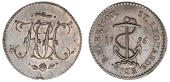 Lothian (Midlothian), Edinburgh, Henry Harrison, Halfpence, 1796 (3), ns retrograde, 10.74g/12h (DH 19), ns...