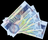 Ten Pounds (4), all 1991-6, E 999987-90 consecutive (Pick 54a) [4]. Uncirculated 	£90-120