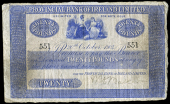 Twenty Pounds, 20 October 1904, no. 551, signature uncertain (PR 70, this note illustrated; Pick A119). Very fine,...