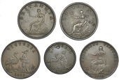 Australia, Victoria, Melbourne, John Andrew & Co, Pennies (2), 1860, 1862, Halfpenny, 1862 (A 11, 13, 14; R 17, 19,...
