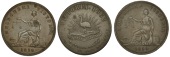 Australia, Victoria, Melbourne, Robison Bros & Co, Penny, 1862 (A 462; R 450; KM. Tn203); G. & W.H. Rocke, Pennies,...