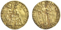 Rhodes, Giovanni Battista degli Orsini (1467-76), Ducato, 3.49g (Furse p.91; Schl. X, 19; F 5). About very fine,...