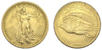 United States of America, Twenty Dollars, 1908. Extremely fine 	£1,000-1,100


