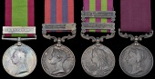 Four: Private Lakhnak Kalnak, 28th Bombay Infantry

Afghanistan 1878-80, 1 clasp, Kandahar (Private Lacknac...