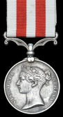 Indian Mutiny 1857-59, no clasp (Jemadar Bagh Sing, 18th Bengal Infy.) Indian Army engraved naming, claw...