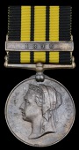 East and West Africa 1887-1900, 1 clasp, 1898, bronze issue (Svt. Seriki Bethia, 2nd W. India Regt.) light overall...