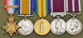 Five: Warrant Officer Class 2 B. J. P. Bird, Royal Army Medical Corps

1914 Star, with clasp (7793 Pte.,...