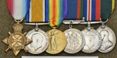 Six: Private A. H. Britnell, Royal Army Medical Corps

1914-15 Star (1553 Dvr., R.A.M.C.); British War and Victory...