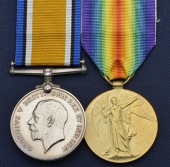 Pair: Surgeon Probationer J. L. Dooley, Royal Naval Volunteer Reserve
British War and Victory Medals (Surg. Prob.,...