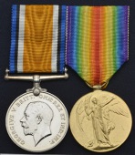 Pair: Surgeon Probationer L. O. Lindsay, Royal Naval Volunteer Reserve
British War and Victory Medals (Surg. Prob.,...