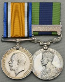 Pair: Captain A. B. Cross, Royal Army Medical Corps - a Dental Surgeon

British War Medal 1914-20 (Capt.); India...
