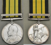 Africa General Service 1902-56 (2), 1 clasp, Somaliland 1902-04 (Drsr. Abbi Warfa, B.C.H. Som. F.F.; 1457 Ward Ord....