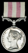 Indian Mutiny 1857-59, no clasp (Lt. Col. E. D. Atkinson, 37th Regt.) nearly extremely fine 	 £400-500