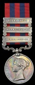 India General Service 1854-95, 3 clasps, Burma 1885-7, Burma 1887-89, Burma 1889-92 (1190 Pte. T. Monday 2d Bn....