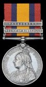 Queen’s South Africa 1899-1902, 2 clasps, Relief of Kimberley, Paardeberg (3536 L. Cpl. J. Faithfull, 2nd...