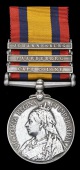 Queen’s South Africa 1899-1902, 3 clasps, Cape Colony, Paardeberg, Johannesburg (3532 Pte. T. Musgrove, 2:...
