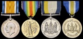 A fine group of four medals awarded to Allan Edward Childs, an Employee of the Southend-on-Sea Corporation, formerly...