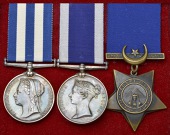 Three: Engine Room Artificer J. Westbrook, Royal Navy

Egypt and Sudan 1882-89, dated reverse, no clasp (J. T....
