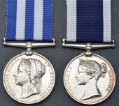 Pair: Engine Room Artificer S. Quick, Royal Navy

Egypt and Sudan 1882-89, dated reverse, no clasp (E.R. Artfr.,...
