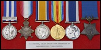 Six: Chief Engine Room Artificer H. B. Corteen, Royal Navy

Egypt and Sudan 1882-89, undated reverse, 1 clasp,...