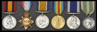 Six: Chief Engine Room Artificer D. C. Nute, Royal Navy, who survived the sinking of H.M.S. Ocean in the...