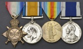 Four: Chief Engine Room Artificer 1st Class S. H. Collingwood, Royal Navy

1914-15 Star (269913 C.E.R.A.2, R.N.);...