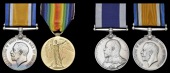 Pair: Engine Room Artificer 5th Class L. Bragg, Royal Navy
British War and Victory Medals (M.29594 E.R.A.5,...