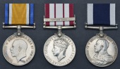 Three: Chief Engine Room Artificer 2nd Class A. C. Jordan, Royal Navy, late Royal Engineers

British War Medal...
