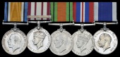 Five: Chief Engine Room Artificer 2nd Class F. J. Rouse, Royal Navy

British War Medal 1914-20 (M.27300 B. Art.,...