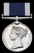 Royal Navy L.S. & G.C., V.R., narrow suspension (Jos. Lee, Eng. Rm. Artfr., H.M.S. Indus) impressed naming, nearly...
