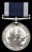 Royal Navy L.S. & G.C., V.R., narrow suspension (R. M. Edmonds, Ch. E.R.A., H.M.S. Pelican) impressed naming, good...