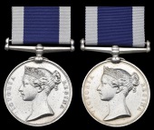 Royal Navy L.S. & G.C. (2), V.R., narrow suspension (W. H. Fowler, E.R.A., H.M.S. Fearless; S. T. Blagdon, E.R.A....