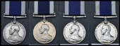 Royal Navy L.S. & G.C. (4) G.V.R., 2nd issue, fixed suspension (269848 Michael Curnow, C.E.R.A. 2Cl, H.M.S. Blake;...