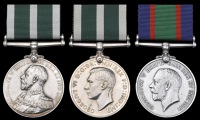 Royal Naval Reserve L.S. & G.C. (2), G.V.R., 1st issue (72 E.D. J. Baxter, C.E.R.A., R.N.R.); another, G.VI.R., 1st...