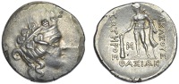 Greek Coinages, Islands off Thrace, THASOS, Tetradrachm, c. 148-90/80, wreathed head of young Dionysos right, rev....