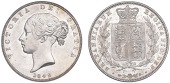 Victoria (1837-1901), Halfcrown, 1842 (ESC 675; S 3888). Spot on cheek, otherwise better than extremely fine...