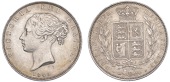 Victoria (1837-1901), Halfcrown, 1849, large date (ESC 682; S 3888). Small mark in hair, otherwise better than...
