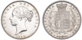 Victoria (1837-1901), Halfcrown, 1850 (ESC 684; S 3888). Nearly extremely fine, reverse better 	£400-500

