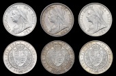 Victoria (1837-1901), Halfcrowns (3), 1899, 1900, 1901 (ESC 733-5; S 3938) [3]. First better than extremely fine but...